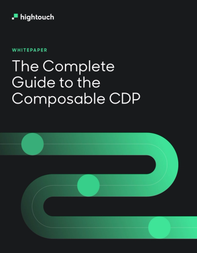 Preview of The Complete Guide to the Composable CDP.