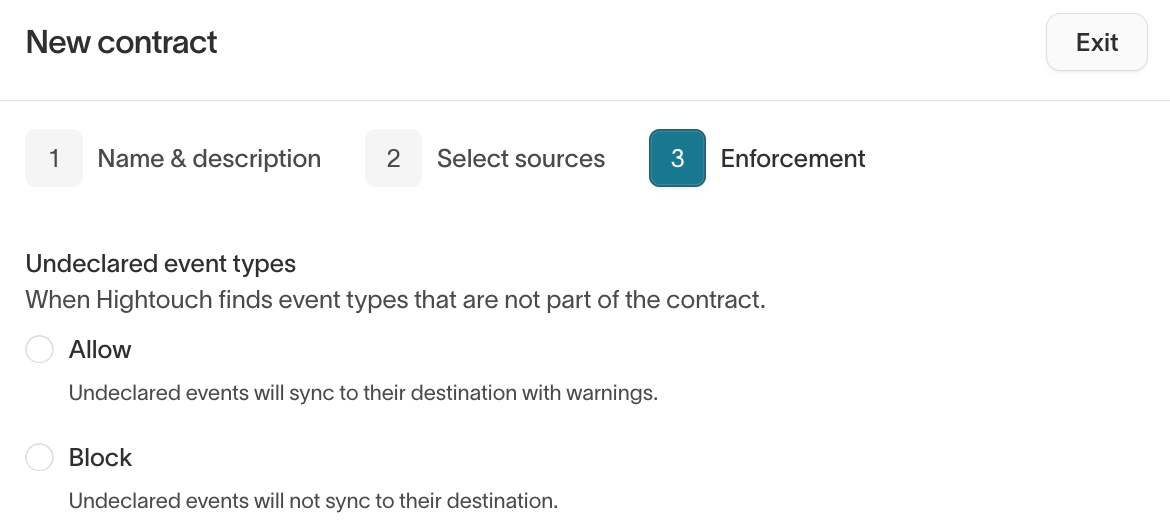 Enforcement