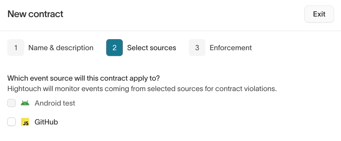 Select sources